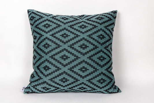 Ethiopian Handwoven Cushion Cover - Fade - Resistant & Durable Poly Cover - Niche Handmade Furniture LLC