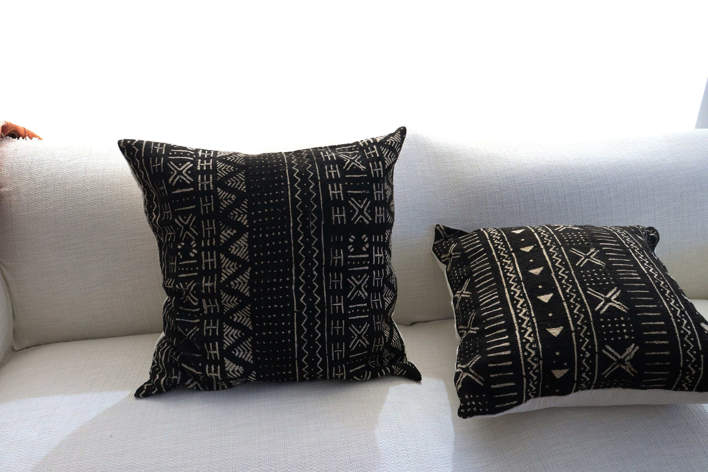 Mudcloth cushion cover (pillow cover)