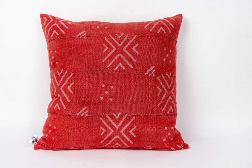African Sunset MudCloth Cushion - Niche Handmade Furniture LLC