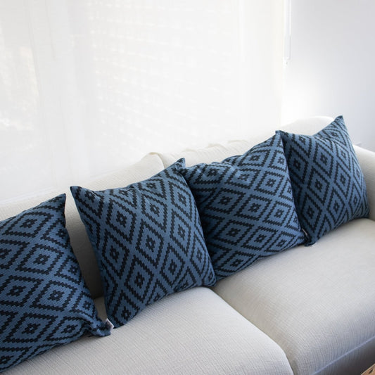 Ethiopian Handwoven Cushion Cover - Authentic Afro-Style - Niche Handmade Furniture LLCEthiopian Handwoven Cushion Cover