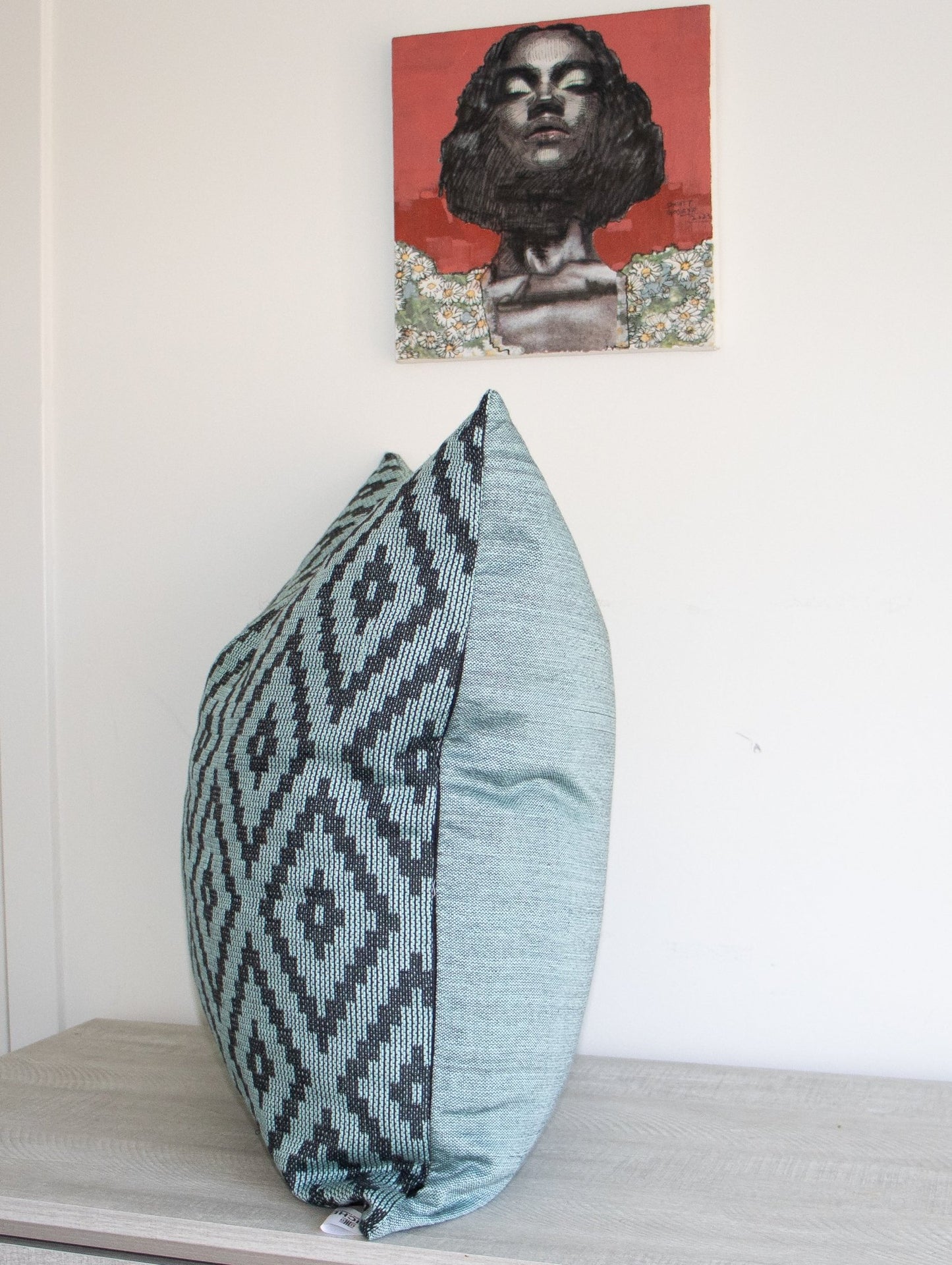 Ethiopian Handwoven Cushion Cover - Fade-Resistant & Durable Poly Cover - Niche Handmade Furniture LLCethiopian handwoven cushion cover Cushion cover