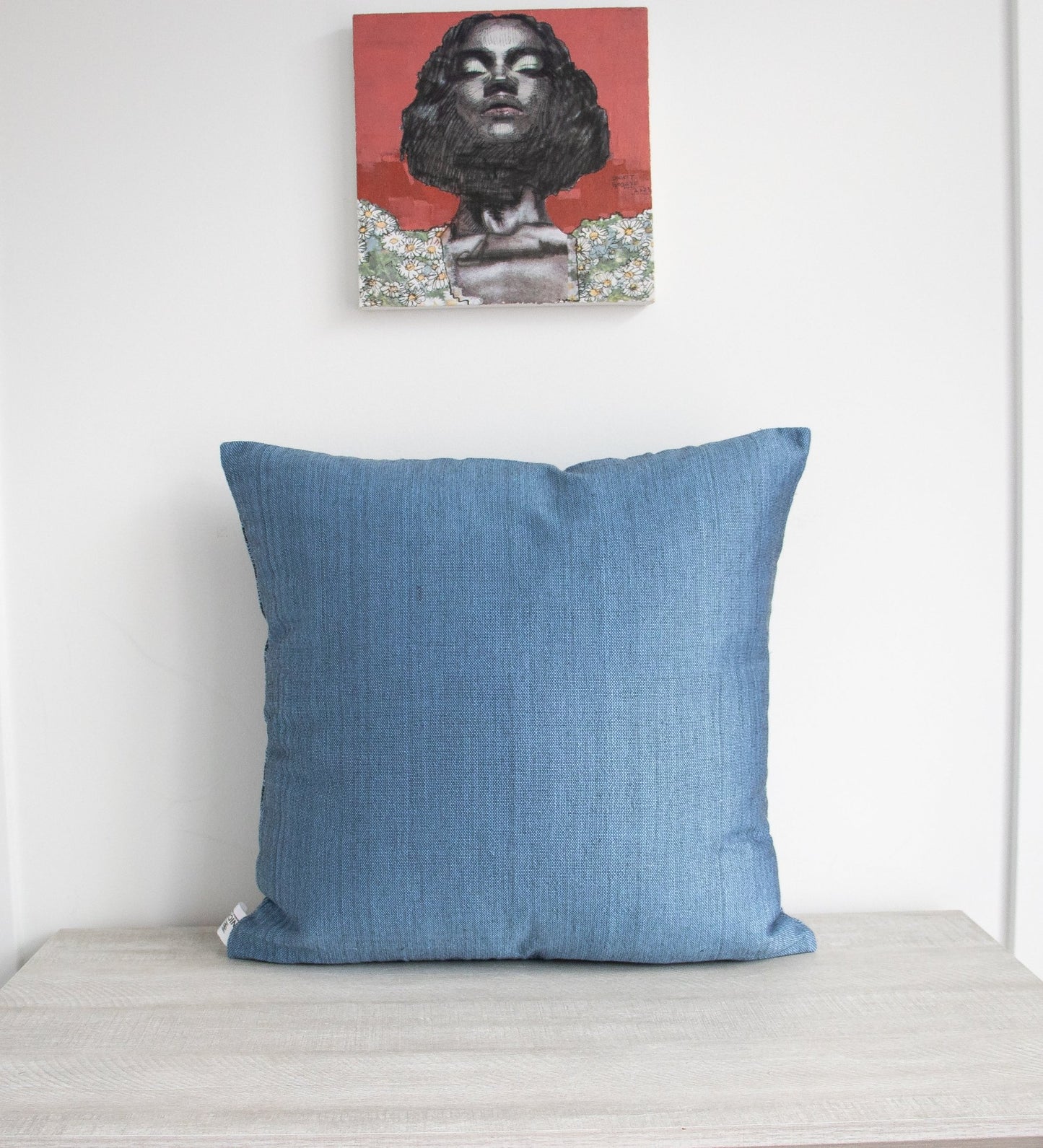 Ethiopian Handwoven Cushion Cover - Authentic Afro-Style - Niche Handmade Furniture LLCEthiopian Handwoven Cushion Cover