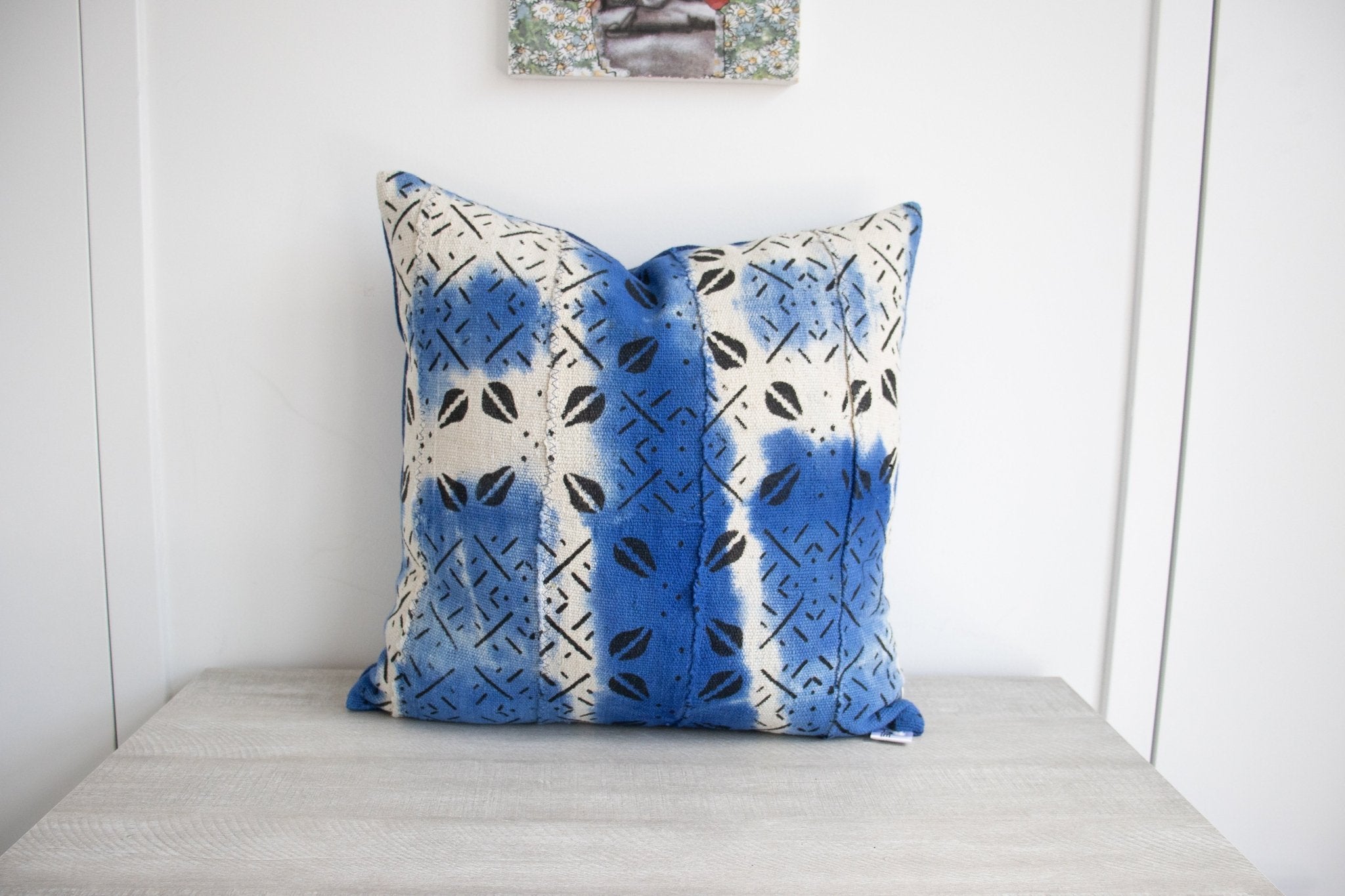 Authentic African Mudcloth Pillow Cover – Handwoven & Handmade in Mali - Niche Handmade Furniture LLC