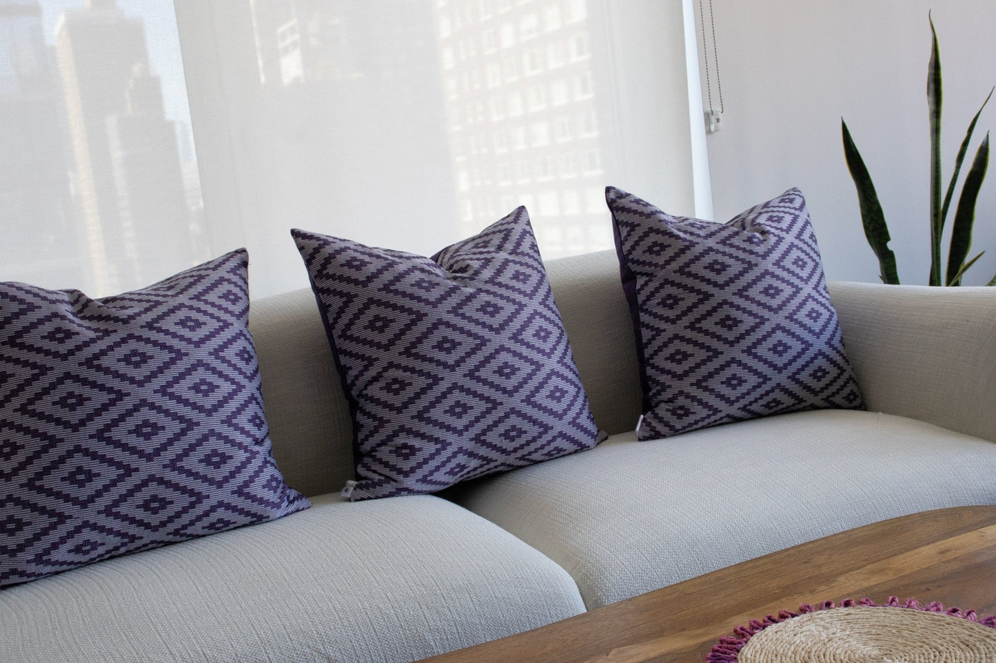 Handwoven Ethiopian Cushion Cover - Handwoven Ethiopian Cushion CoverCushion cover Niche Handmade Furniture LLC