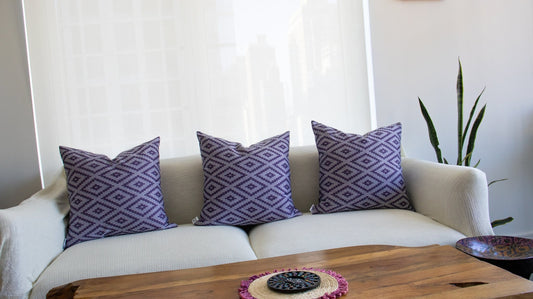 Handwoven Ethiopian Cushion Cover - Handwoven Ethiopian Cushion CoverCushion cover Niche Handmade Furniture LLC