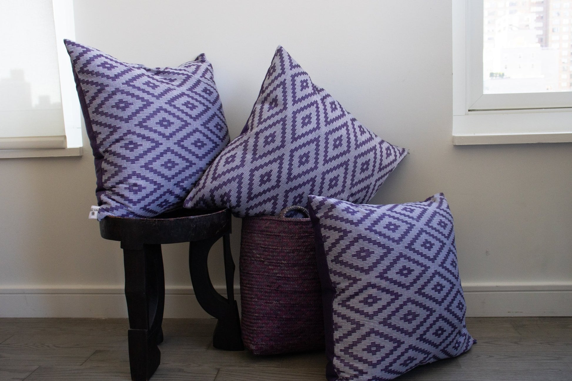 Handwoven Ethiopian Cushion Cover - Handwoven Ethiopian Cushion CoverCushion cover Niche Handmade Furniture LLC