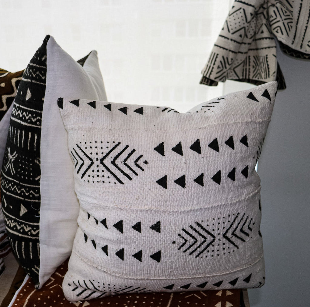 mudcloth cushion