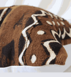Tribal Pattern Mudcloth Throw Pillow - Niche Handmade Furniture LLC