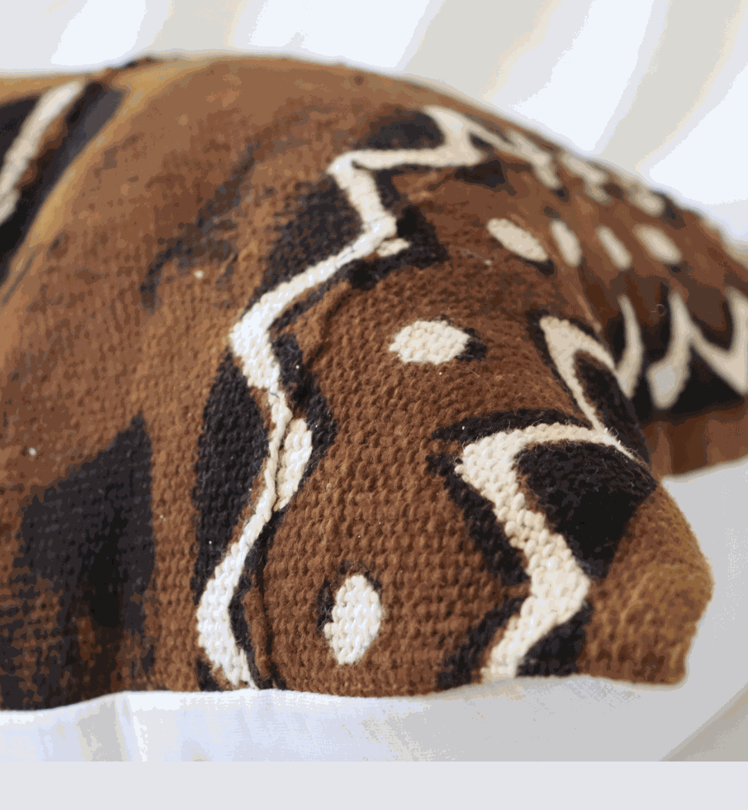 Tribal Pattern Mudcloth Throw Pillow - Niche Handmade Furniture LLC