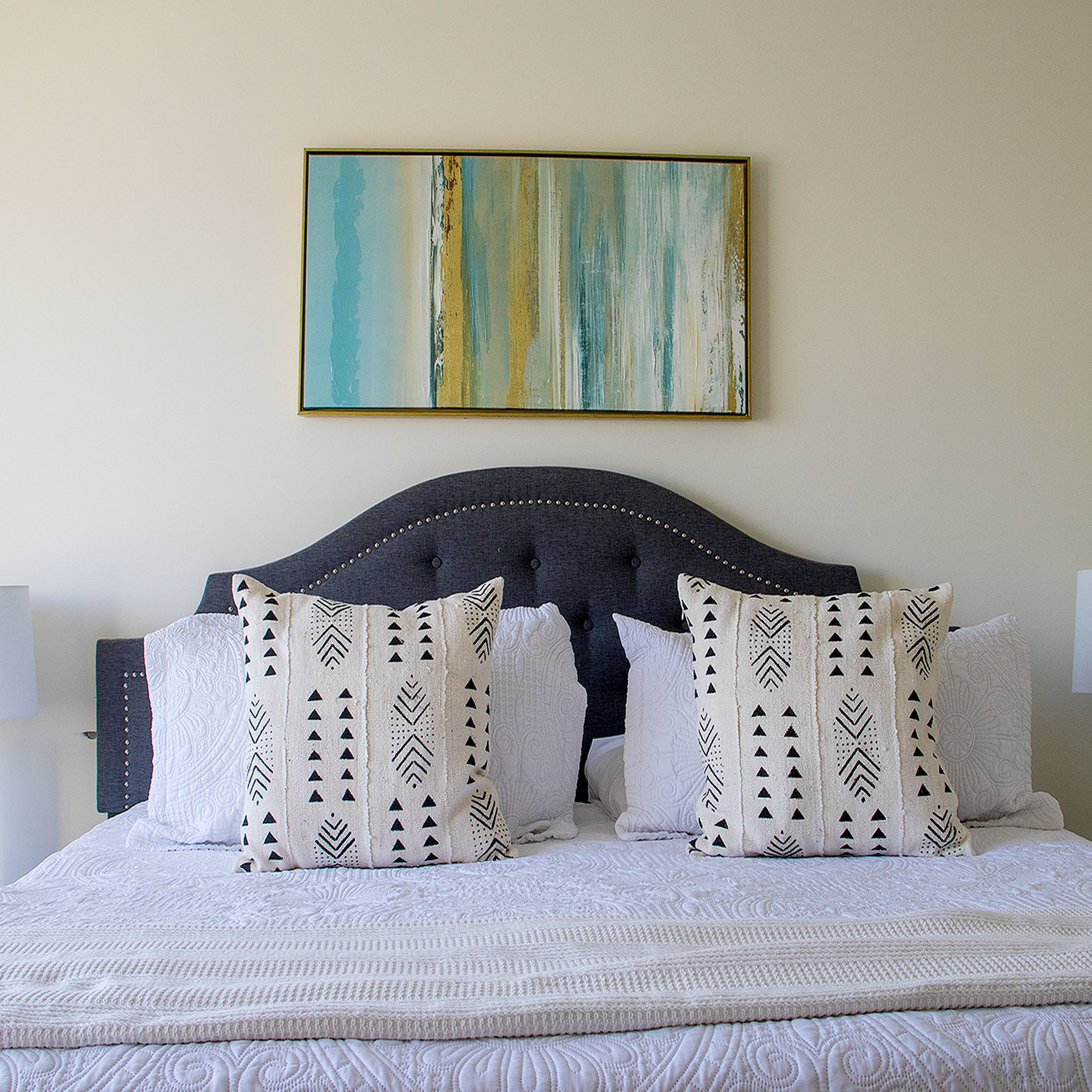 Niche Handmade Furniture MudCloth Pillow - Thumbnail 2